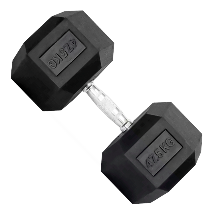 Halteres Dumbbell Sextavado Emborrachados Envolst