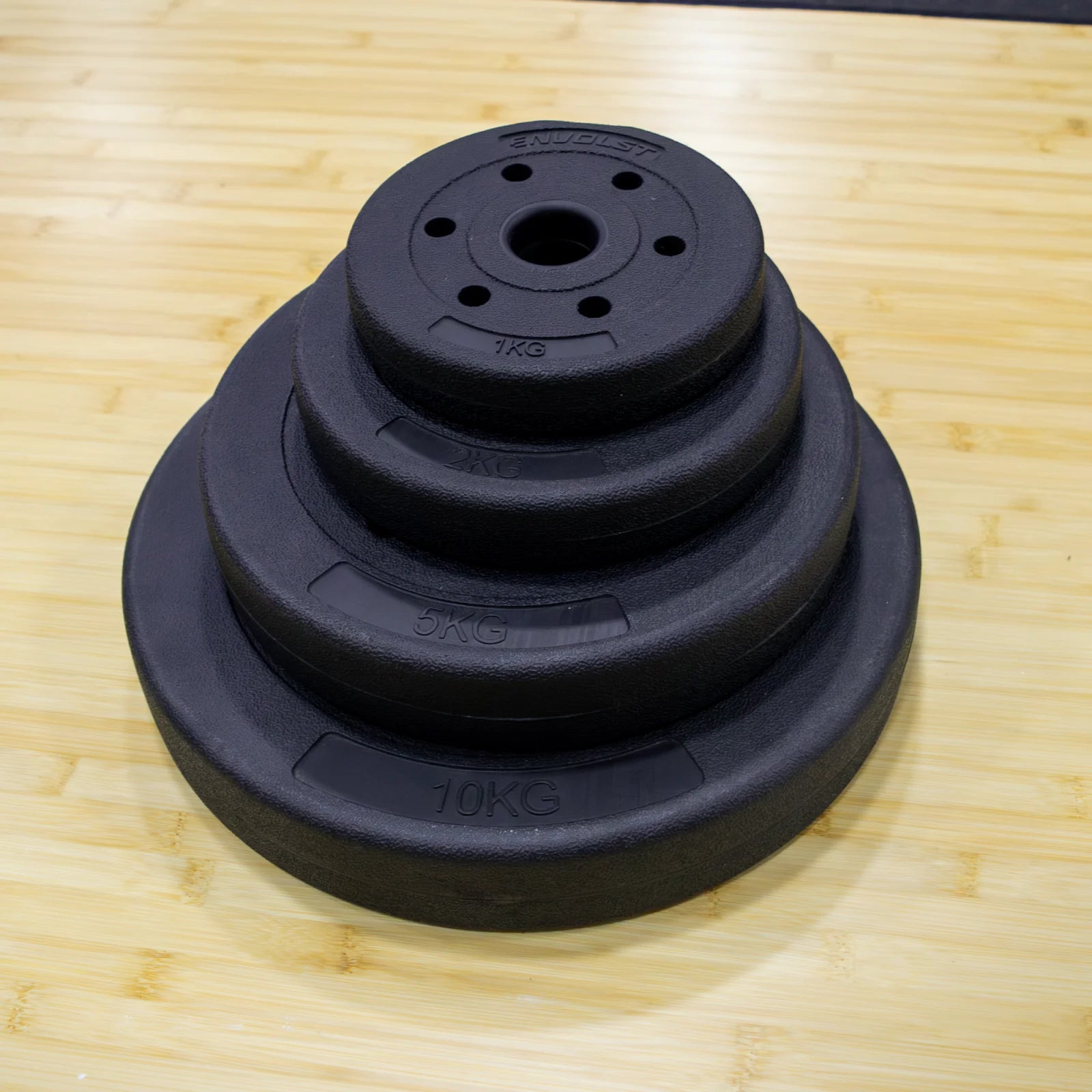 Anilha Emborrachada 5Kg Cement Furo 31mm Envolst