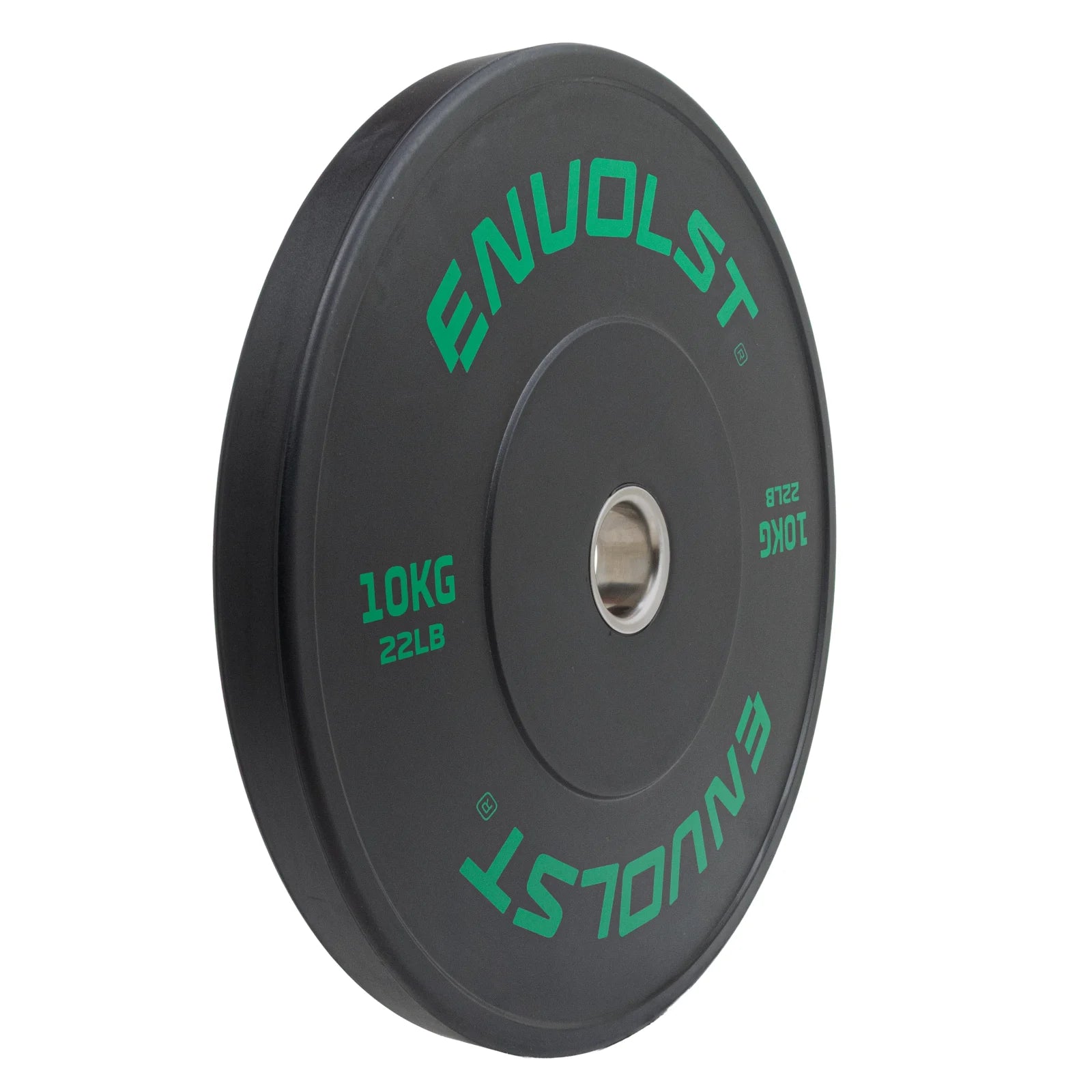 Anilha Olímpica Bumper para Crossfit e LPO IWF 10Kg Envolst