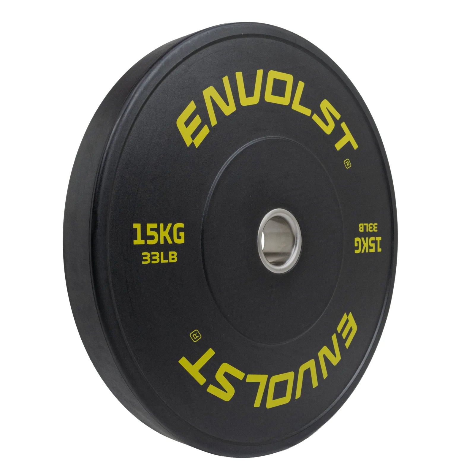 Anilha Olímpica Bumper para Crossfit e LPO IWF 15Kg Envolst