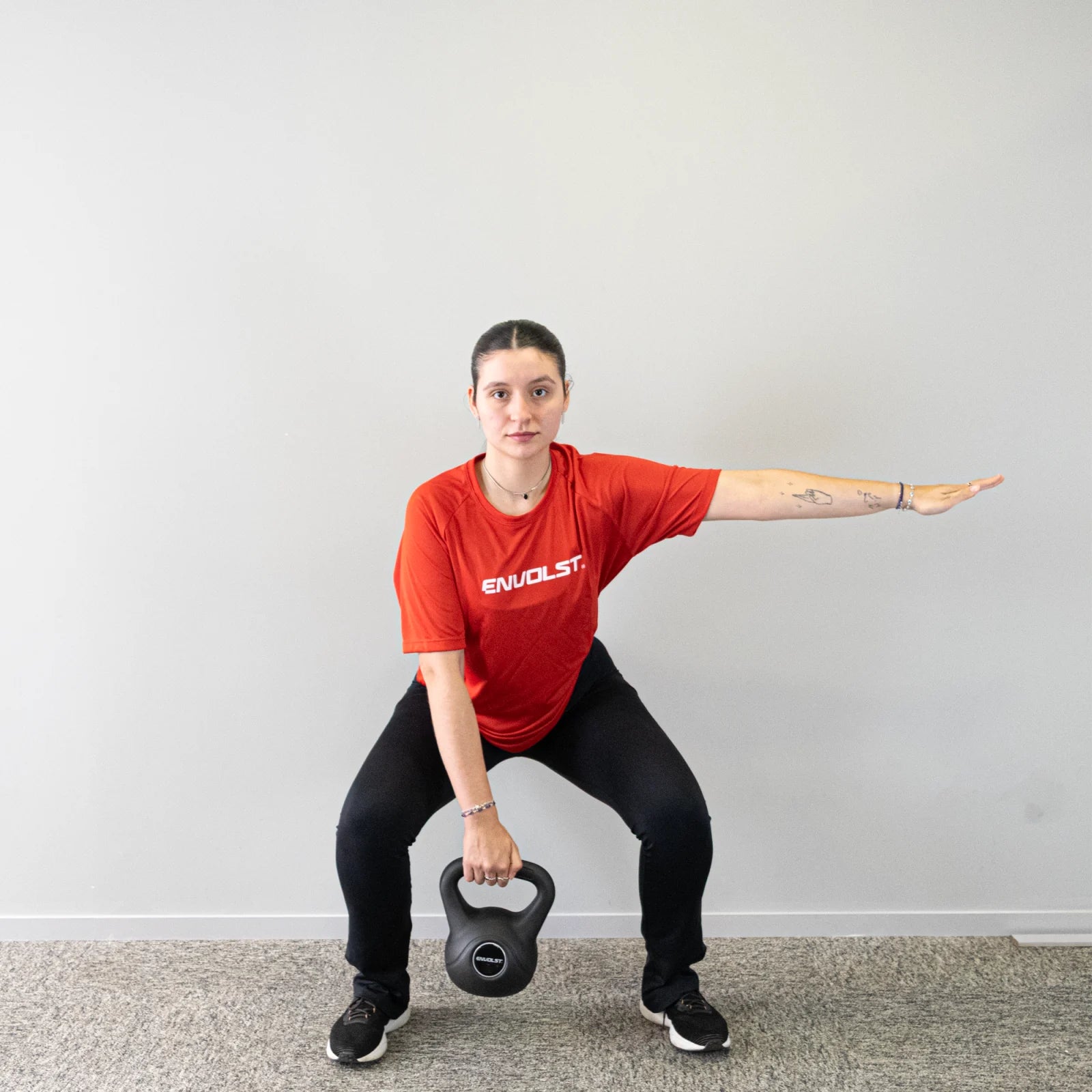 Kettlebell 4Kg Cement Treino Funcional e Musculação Envolst