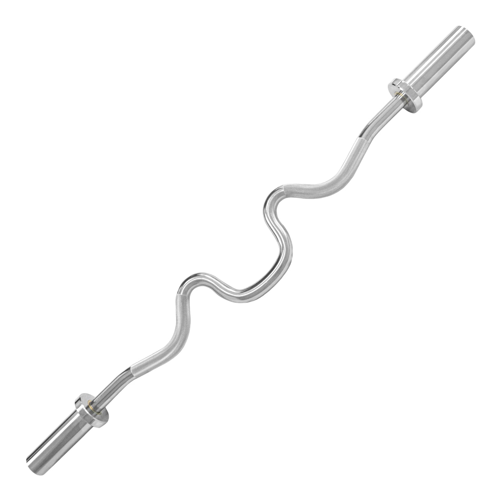 Barra W Super Curl 1,20m Olímpica Cromada Envolst