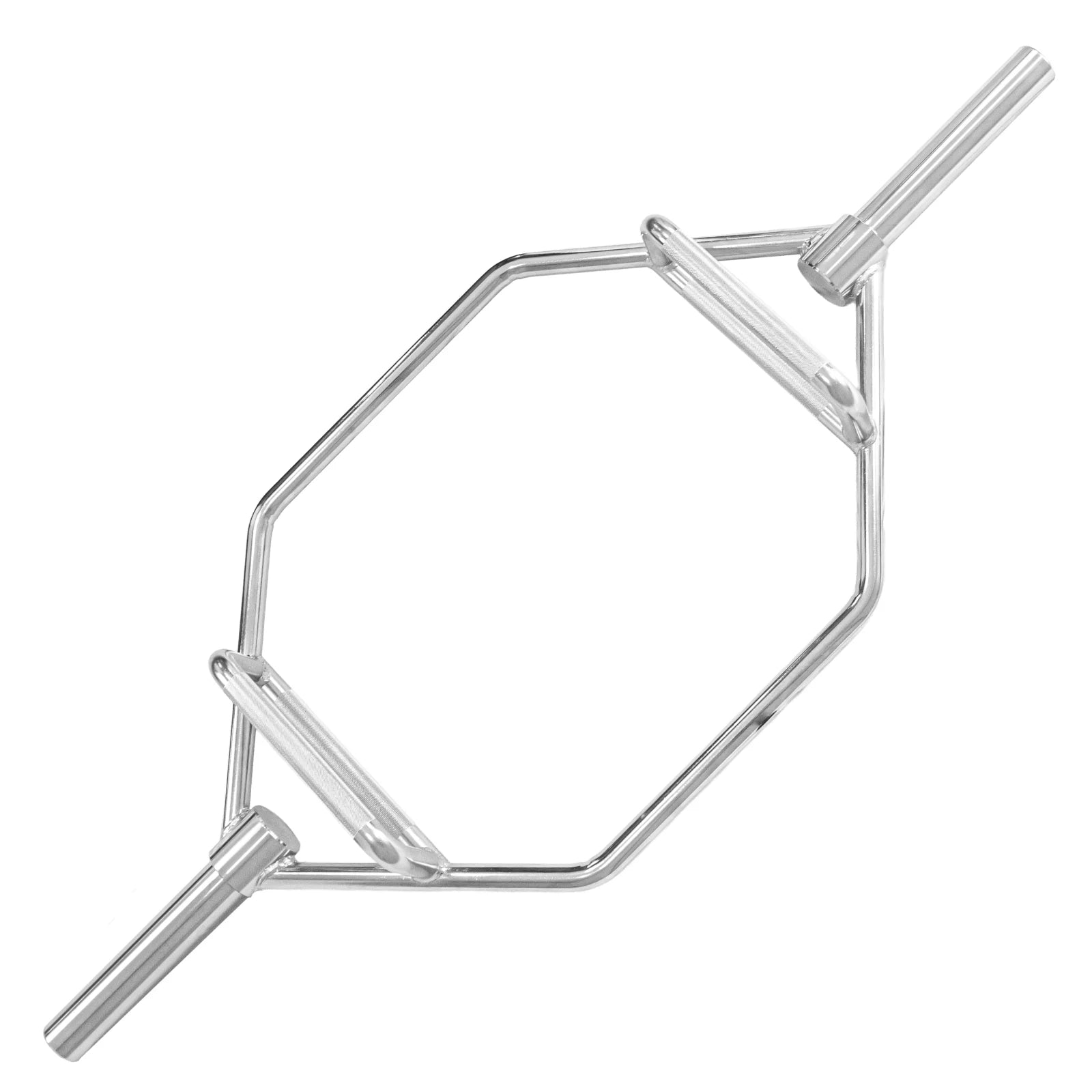 Barra Hexagonal Trap Bar Olímpica Cromada Envolst