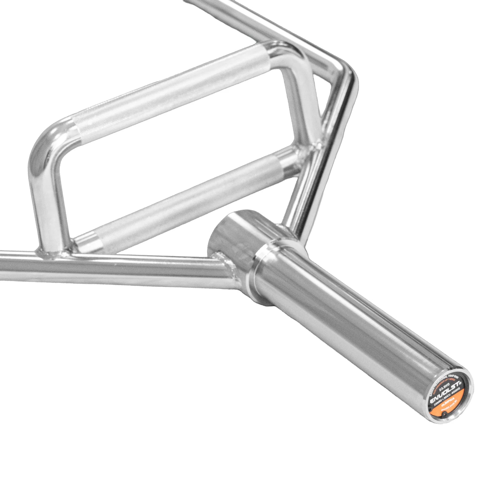 Barra Hexagonal Trap Bar Olímpica Cromada Envolst