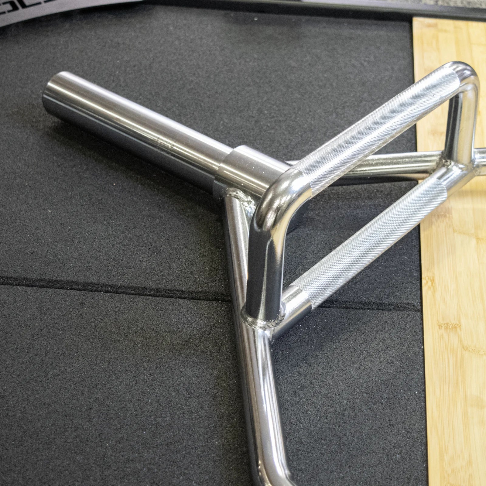 Barra Hexagonal Trap Bar Olímpica Cromada Envolst