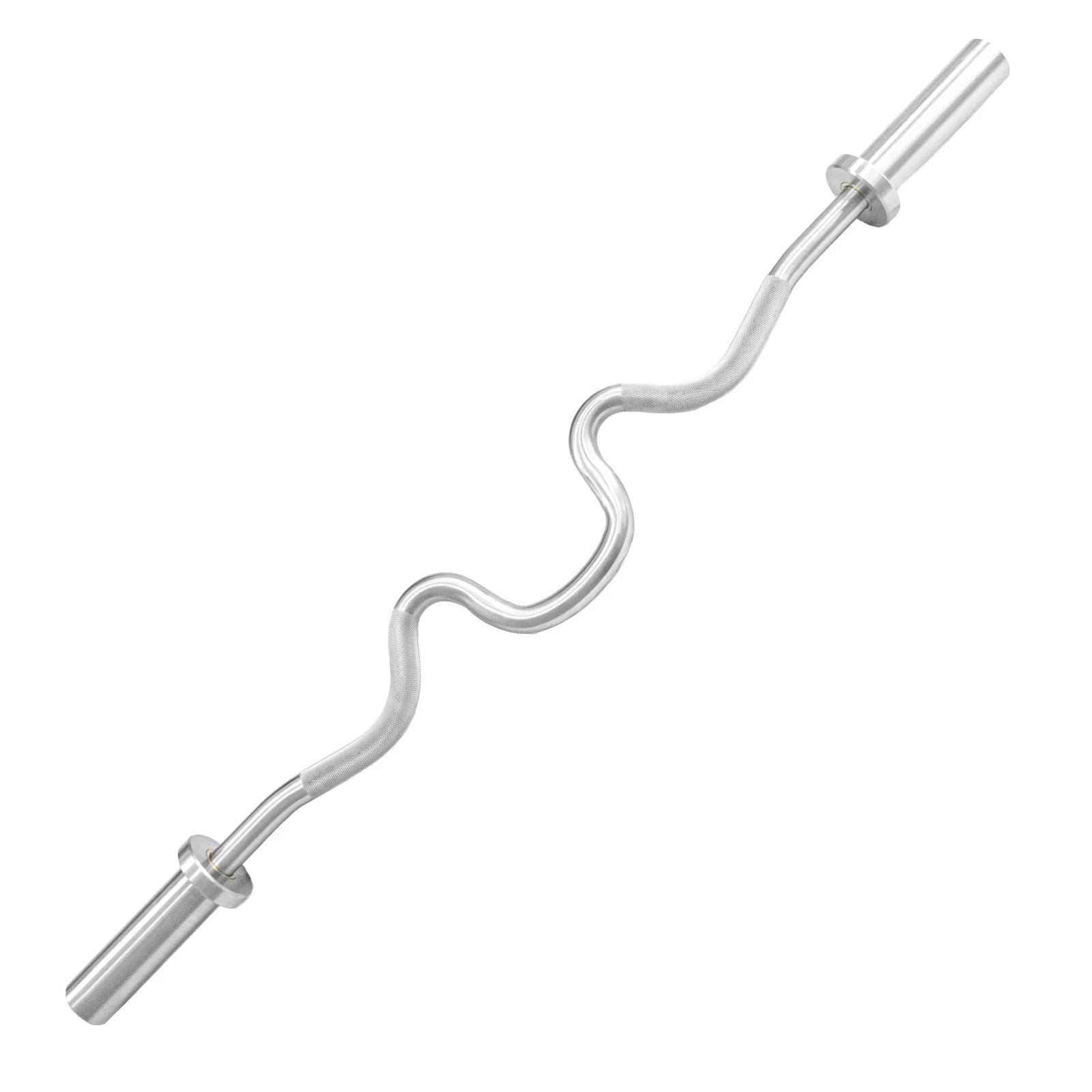 Barra W Super Curl 1,20m Olímpica Hard Cromo Profissional Envolst