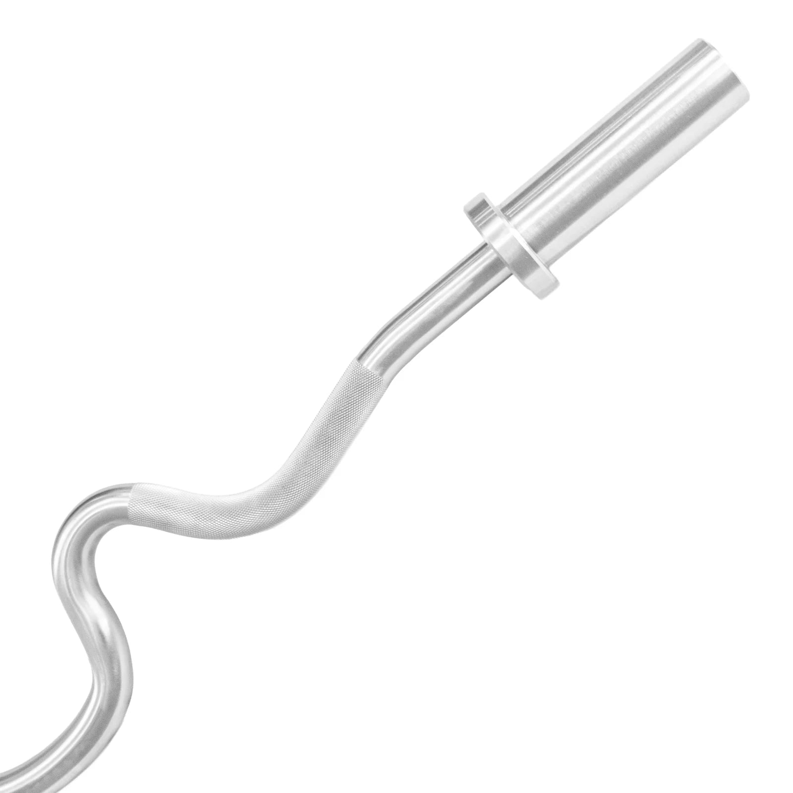 Barra W Super Curl 1,20m Olímpica Hard Cromo Profissional Envolst