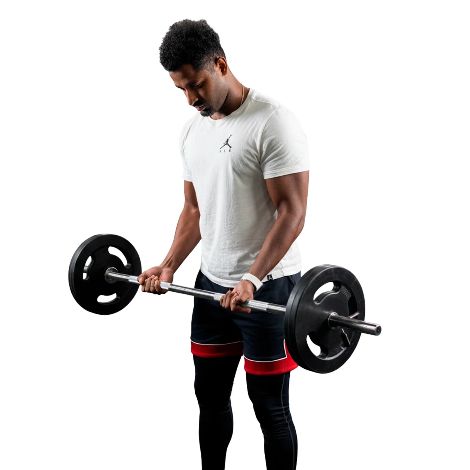 Barra de Musculação Reta 1,50m Maciça 28mm e Presilhas Envolst