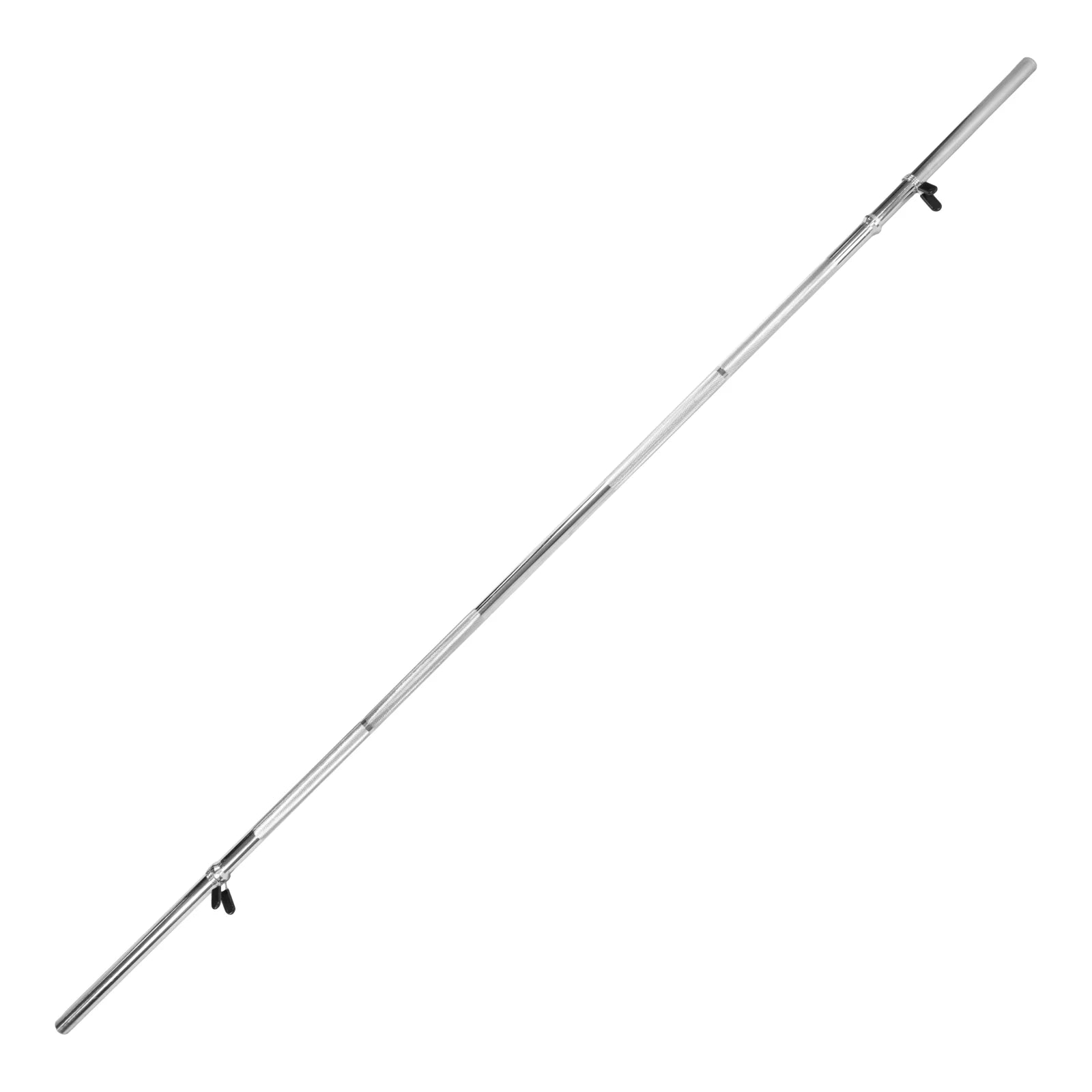 Barra de Musculação Reta 2,20m Maciça 28mm e Presilhas Envolst