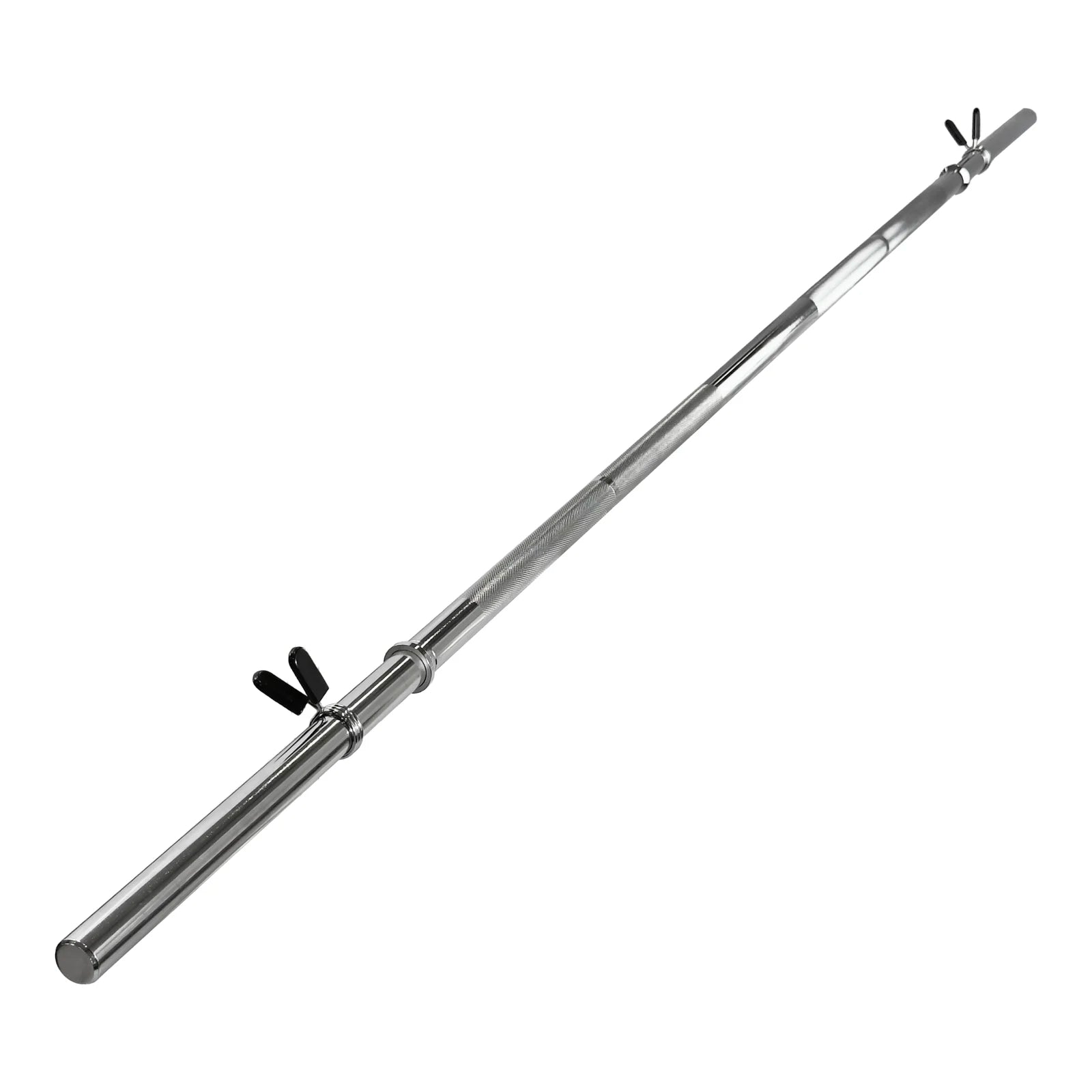 Barra de Musculação Reta 2,20m Maciça 28mm e Presilhas Envolst