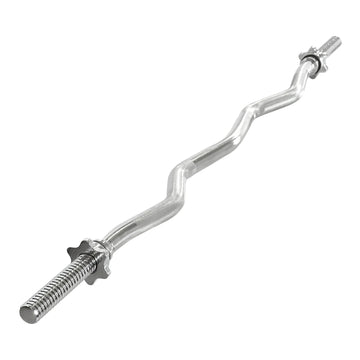 Barra de Musculação W 1,20m Maciça 28mm com Rosca Envolst