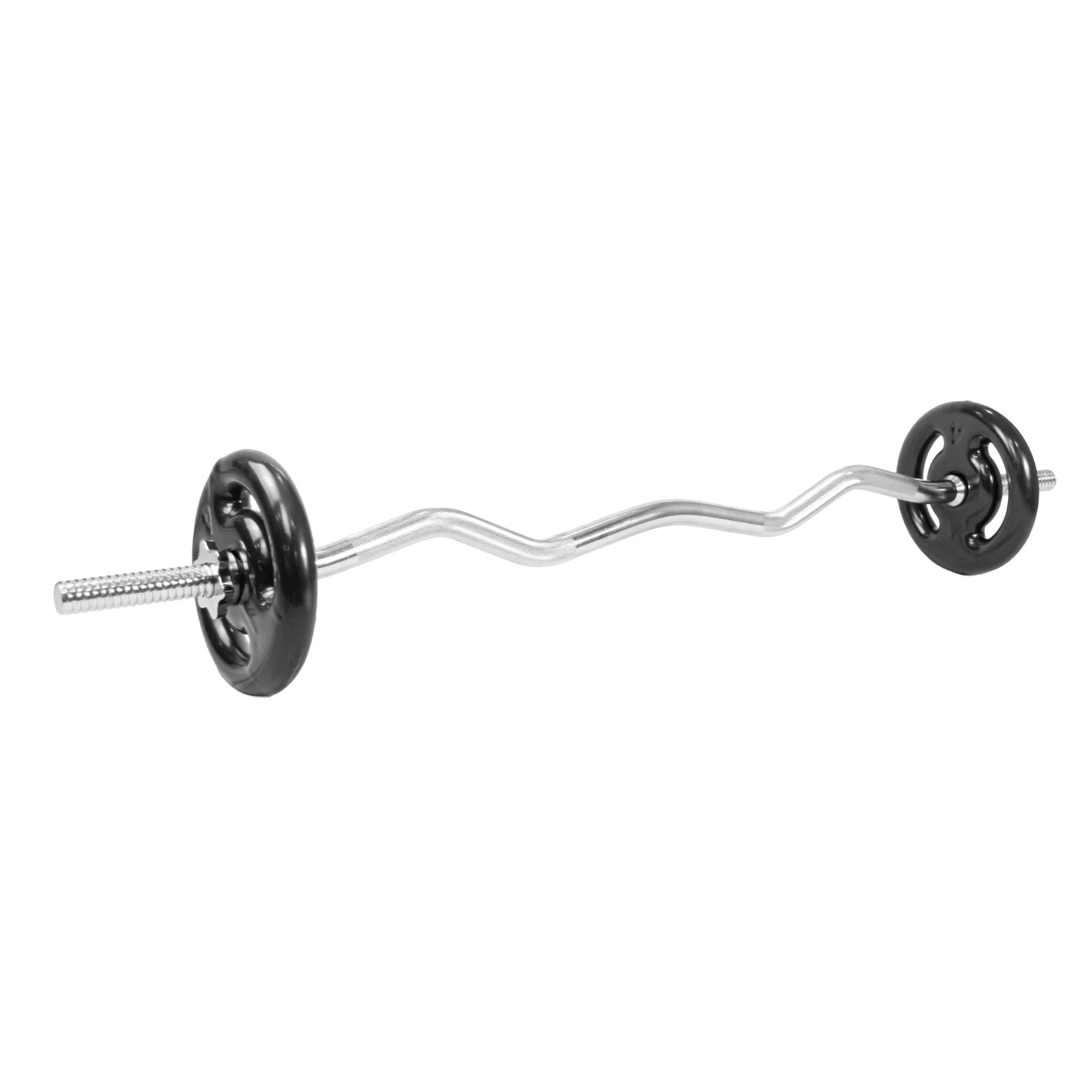 Barra de Musculação W 1,20m Maciça 28mm com Rosca Envolst