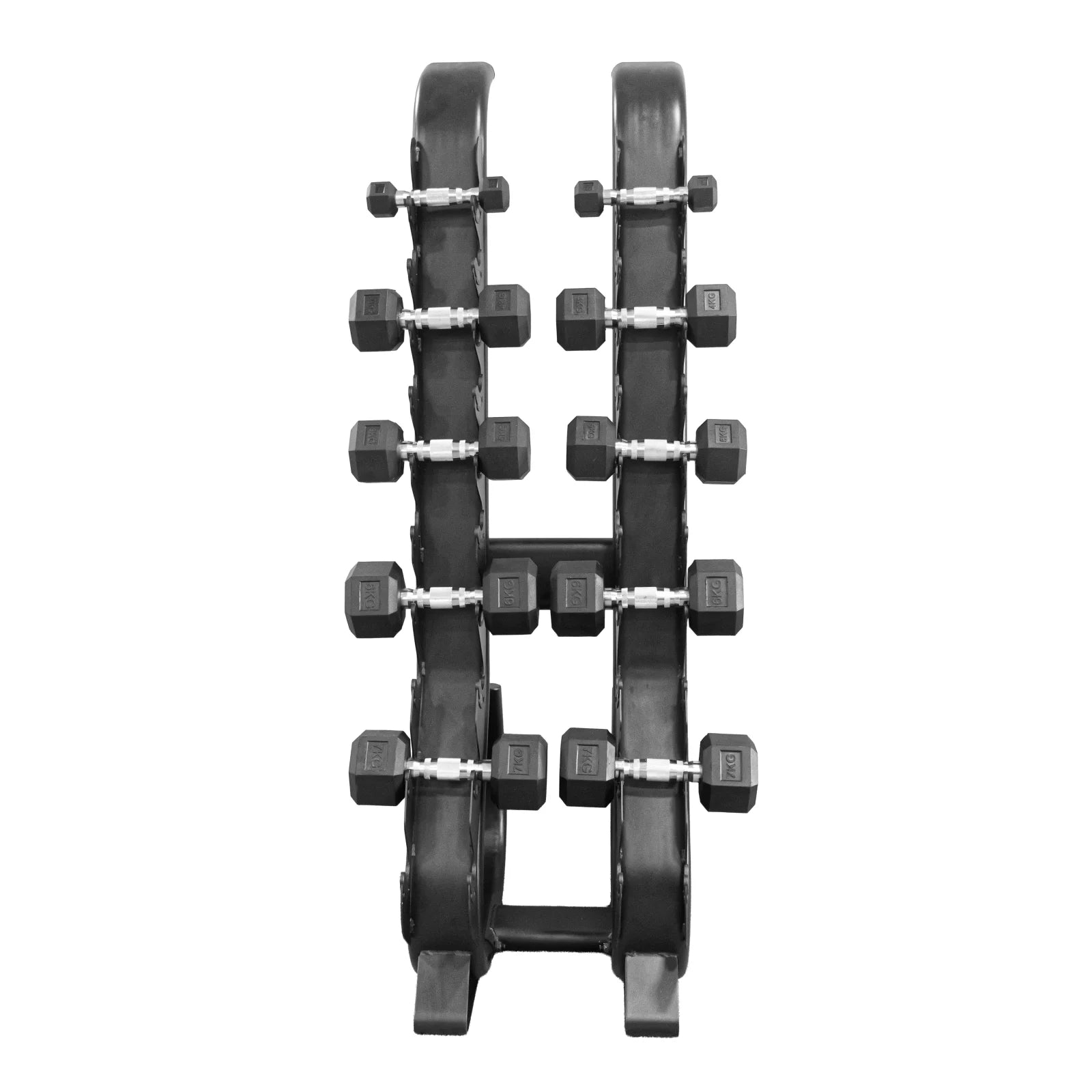 Suporte Expositor Vertical para 10 Pares de Dumbbells Envolst