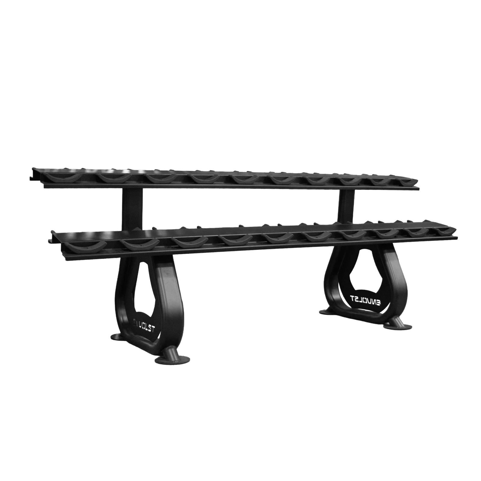 Suporte Expositor Horizontal para 10 Pares de Dumbbells Envolst
