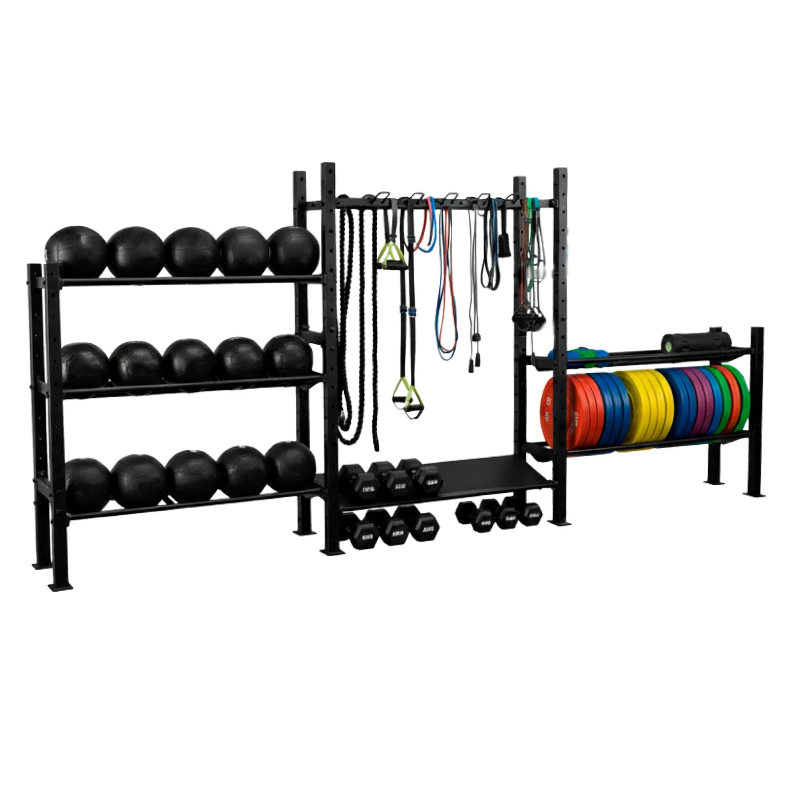 Estante Expositor de Materiais Crossfit e Musculação Envolst