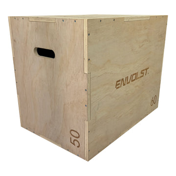 Caixa de Salto Plyobox para Crossfit 50x60x75cm 18mm Envolst
