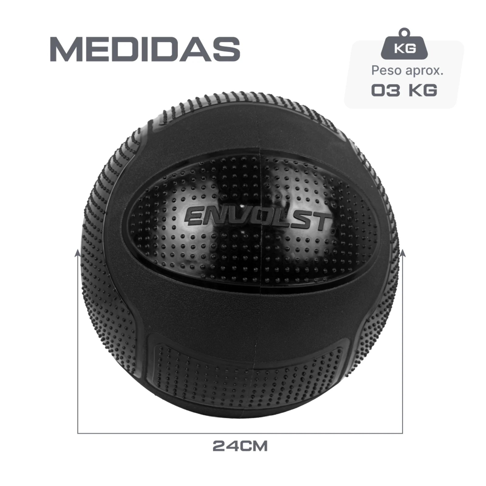 Slam Ball 3kg Envolst