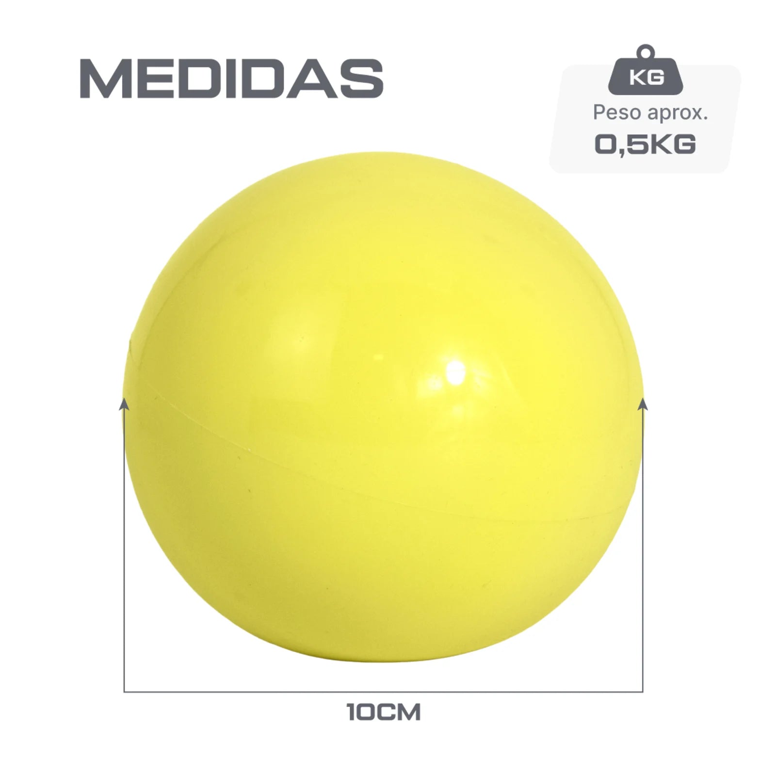 Toning Ball 0,5kg Envolst