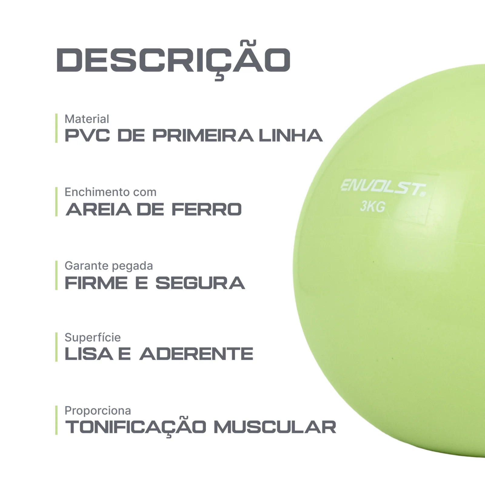 Toning Ball 3kg Envolst