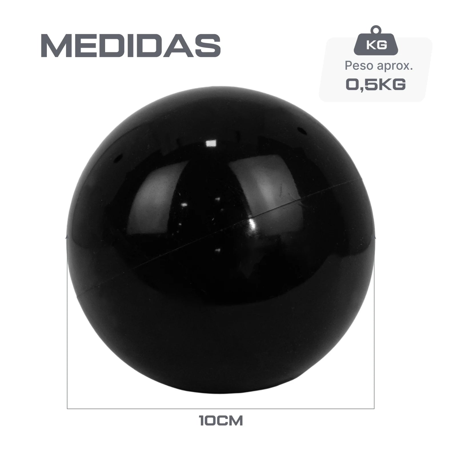 Bola Tonificadora Toning Ball 0,5kg