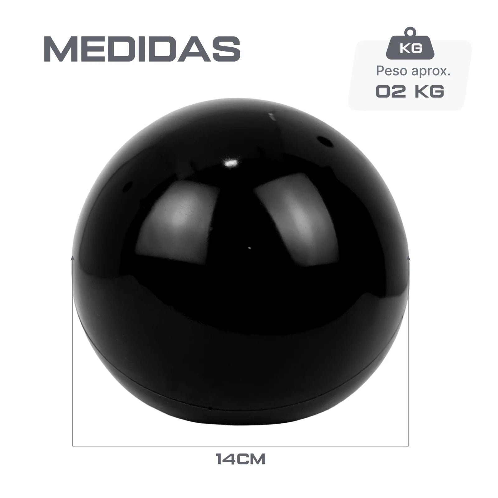 Bola Tonificadora Toning Ball 2kg Envolst