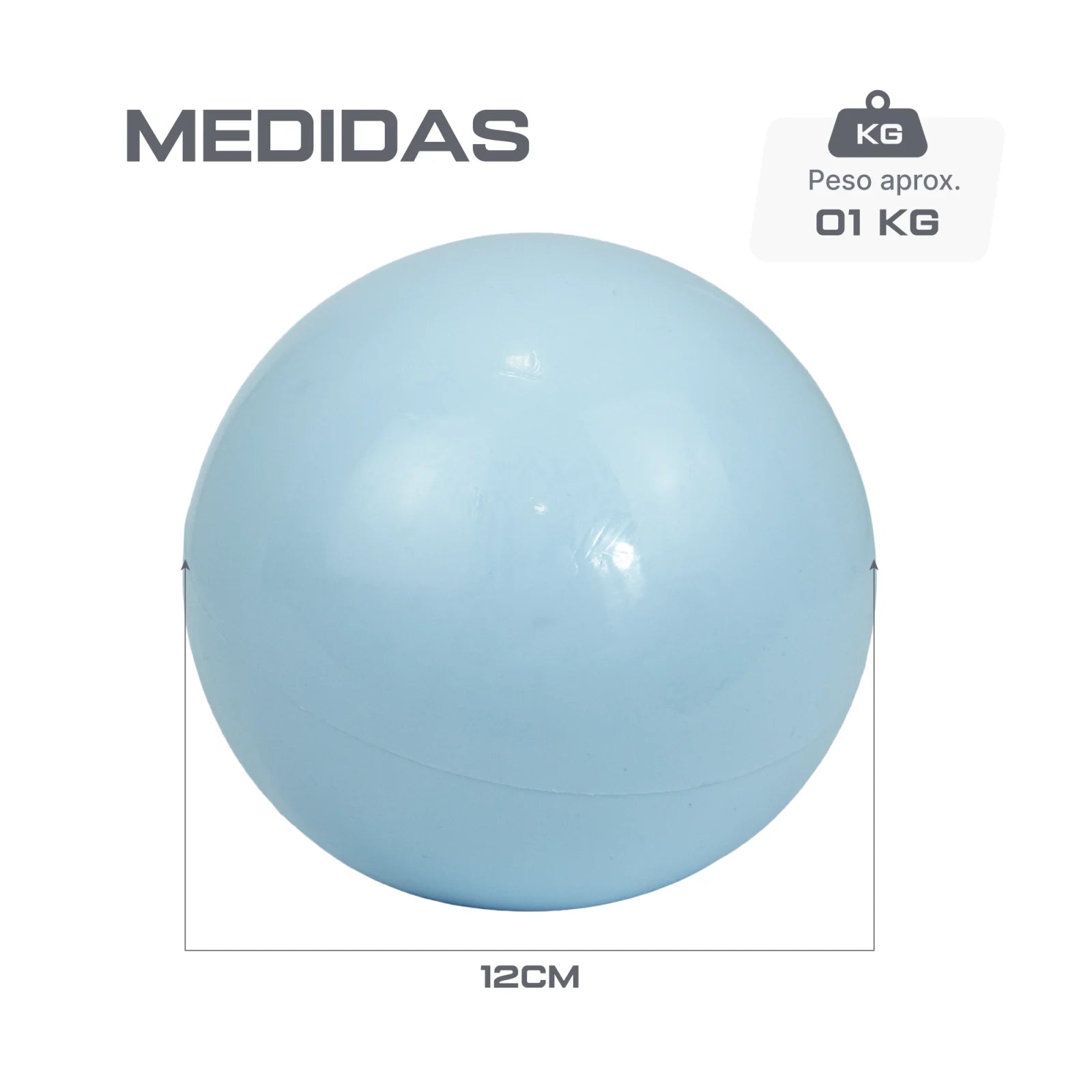 Toning Ball 1kg Envolst