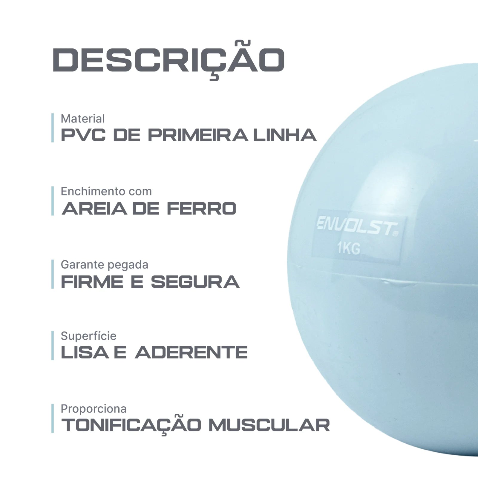 Toning Ball 1kg Envolst