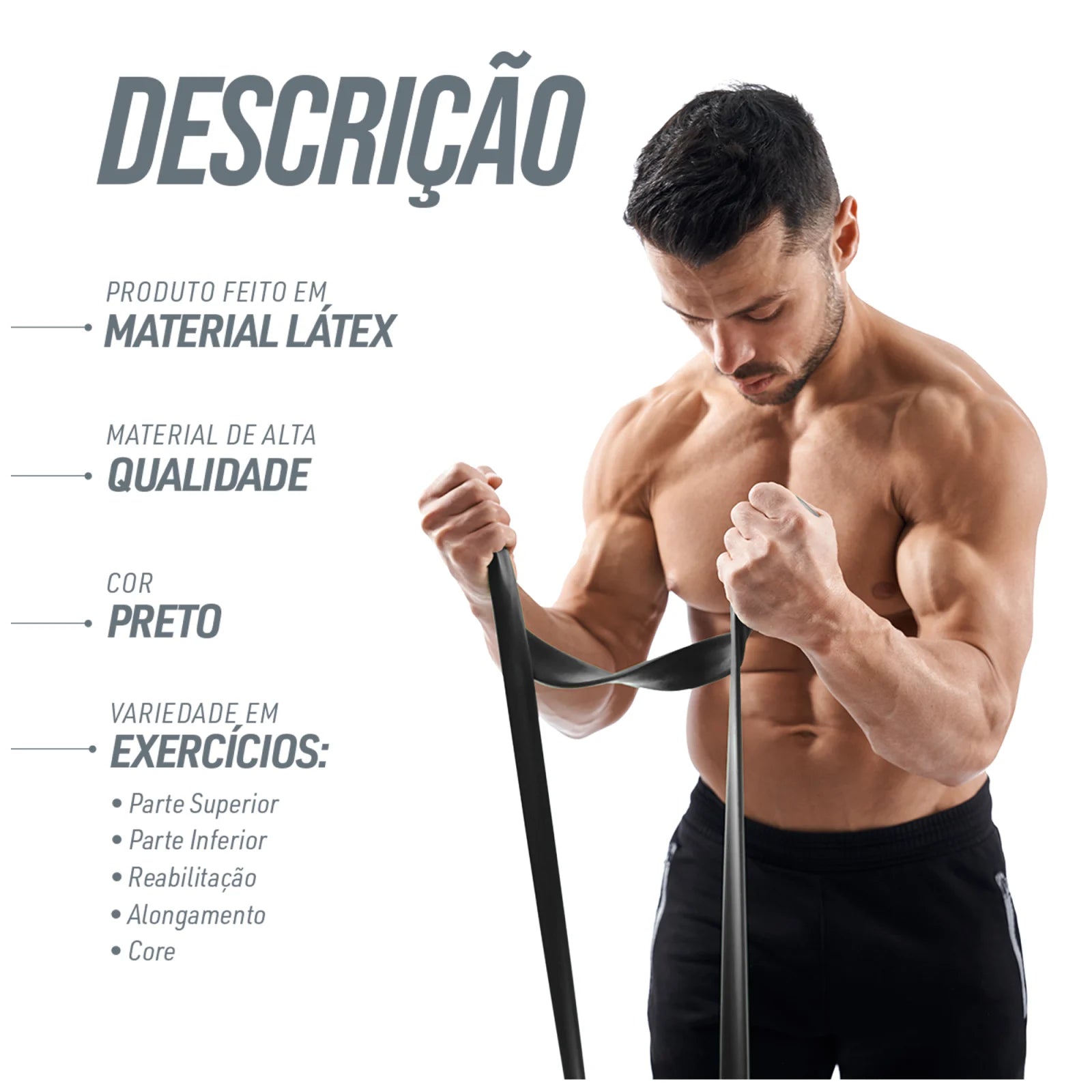 Super Band 2.1 Elástico Extensor Borracha Envolst