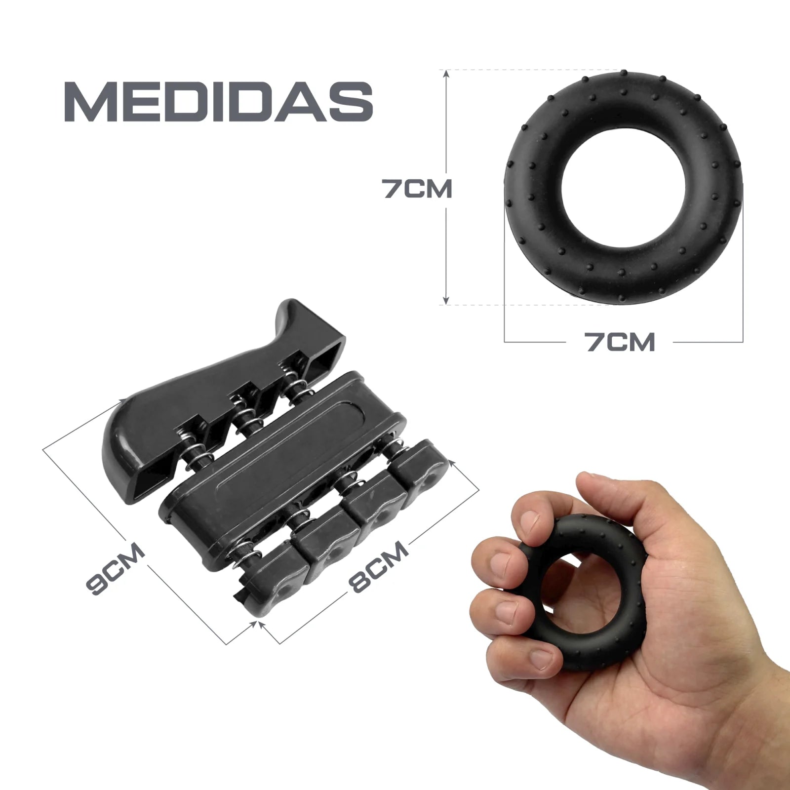 KIT Hand Grip 6 em 1