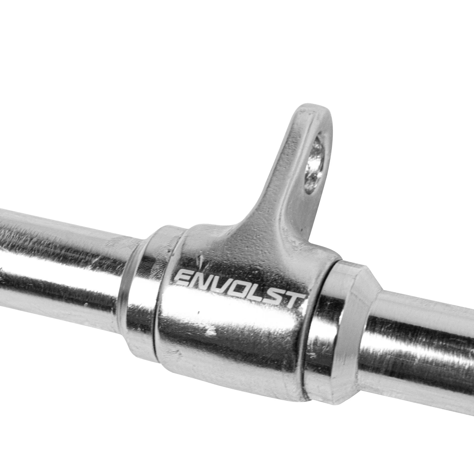 Puxador Barra Reta 45cm Pulley Cromado Maciço com Giro