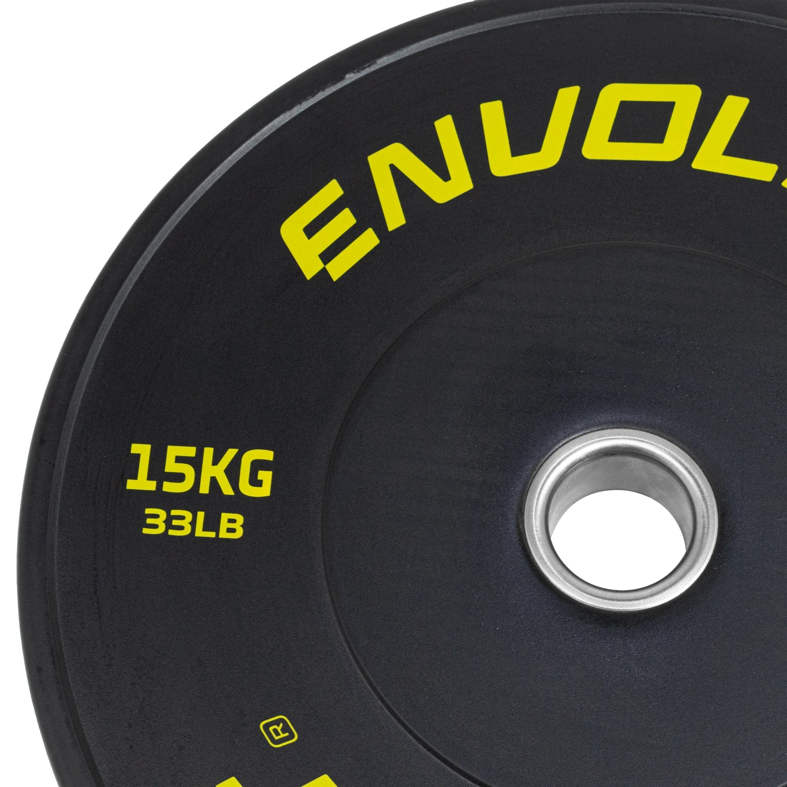 Anilha Olímpica Bumper para Crossfit e LPO IWF 15Kg Envolst
