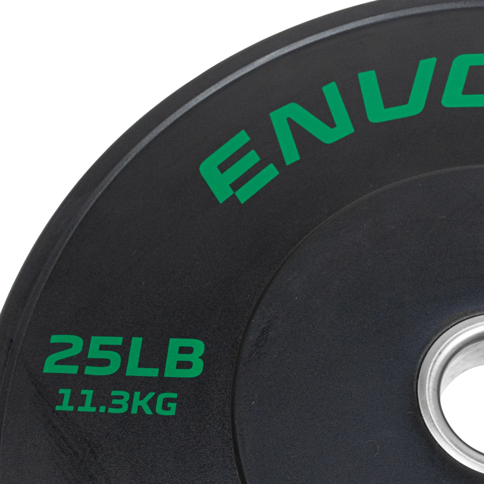 Anilha Olímpica Bumper para Crossfit e LPO IWF 25Lb Envolst