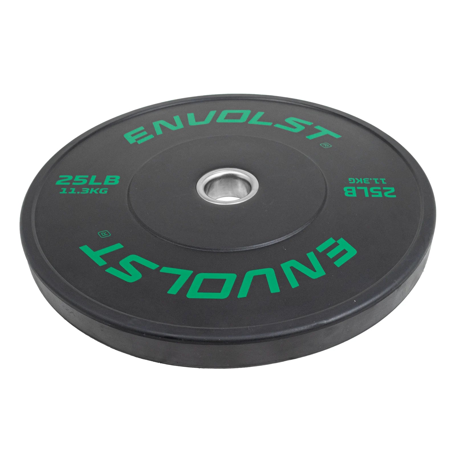 Anilha Olímpica Bumper para Crossfit e LPO IWF 25Lb Envolst
