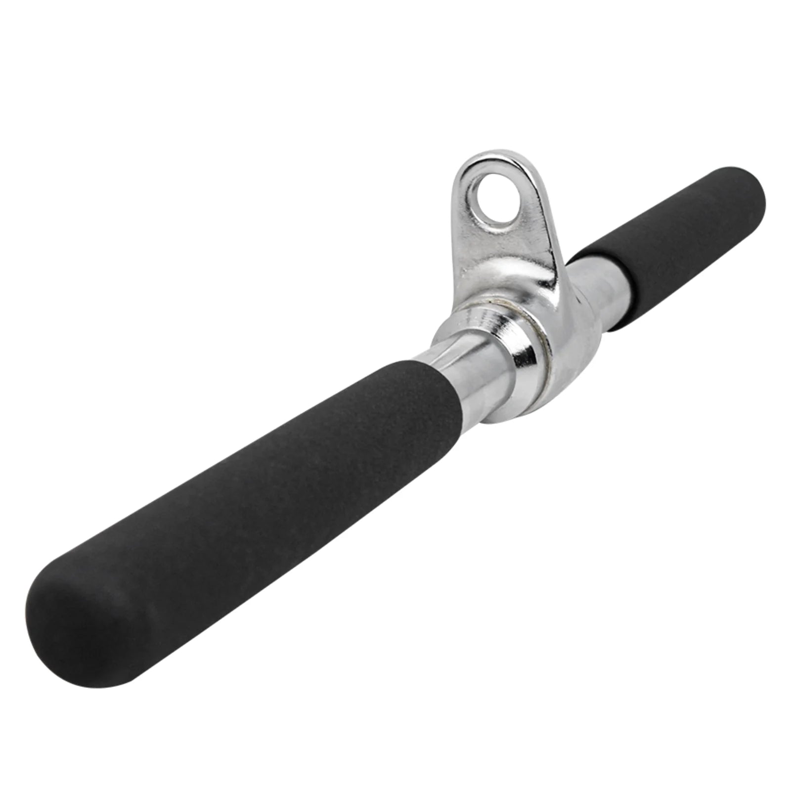 Puxador Barra Reta 45cm Pulley Cromado Maciço com Giro