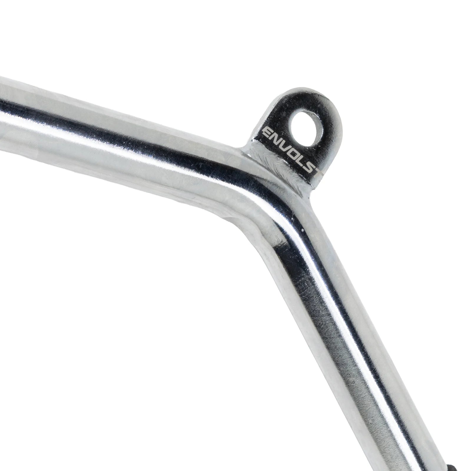 Puxador W Curvo Pulley e Crossover Cromado Maciço Envolst