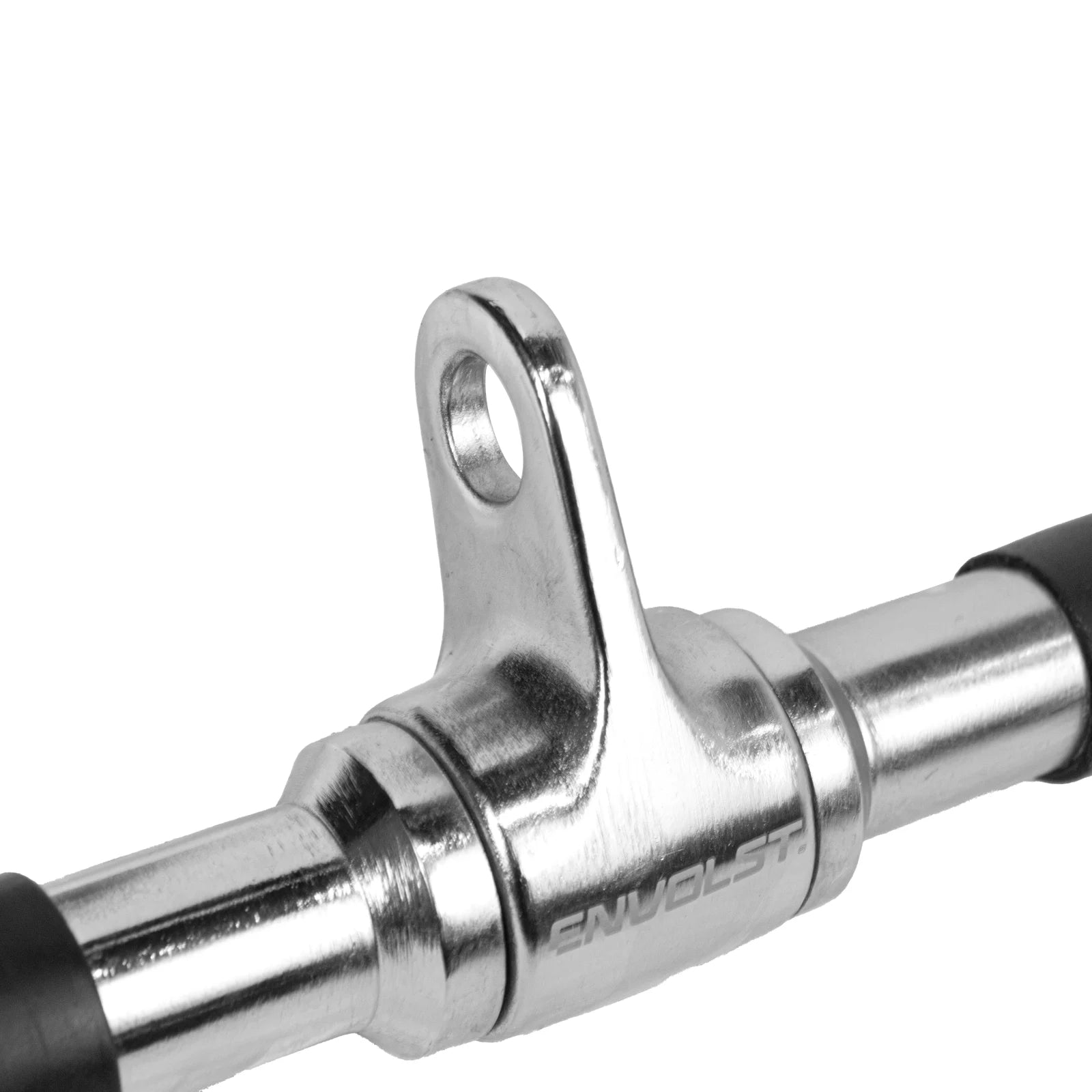 Puxador Pulley Costas 1,20m Maciço com Pegadas e Giro Envolst