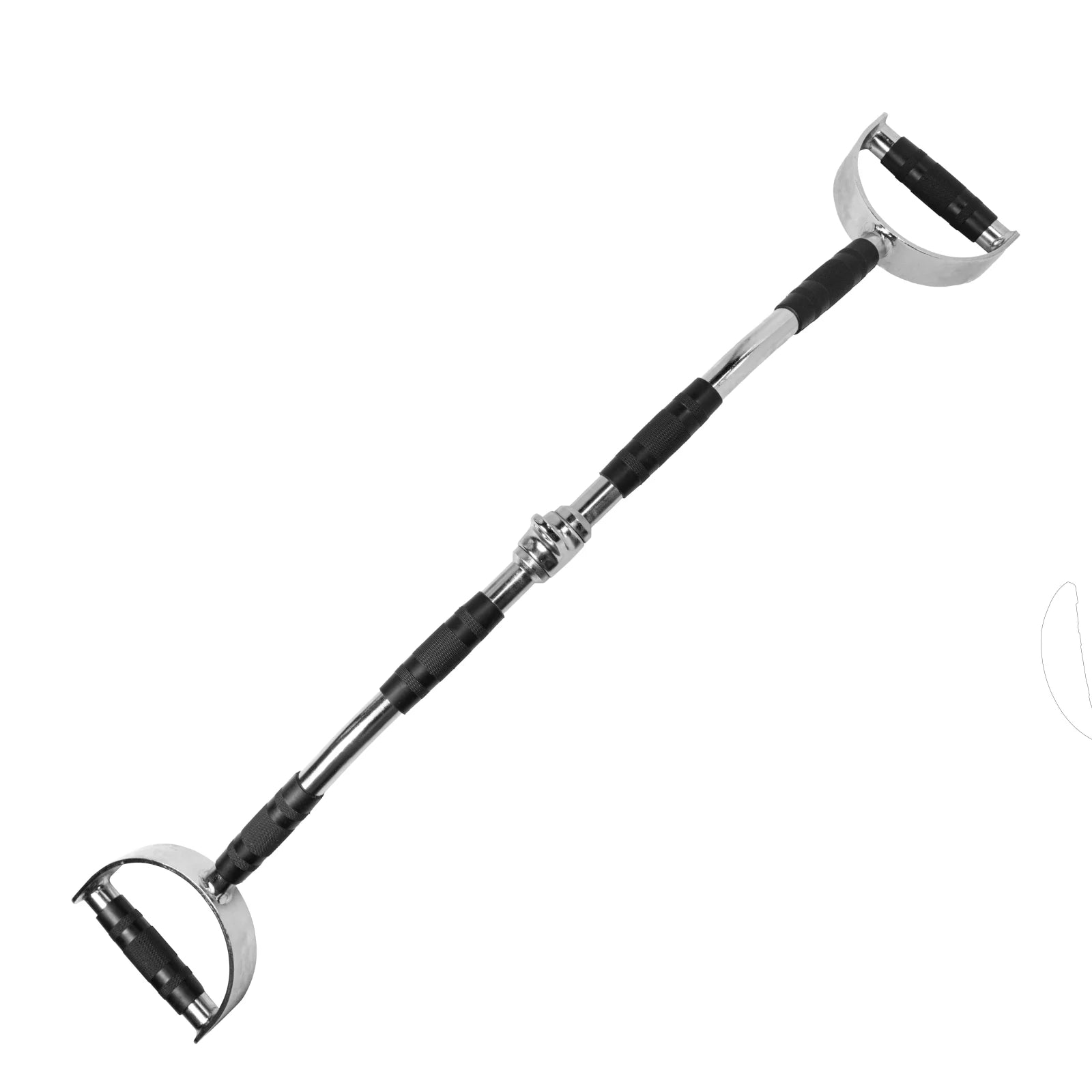 Puxador Barra Romana 96cm Pulley Cromado Maciço com Giro Envolst