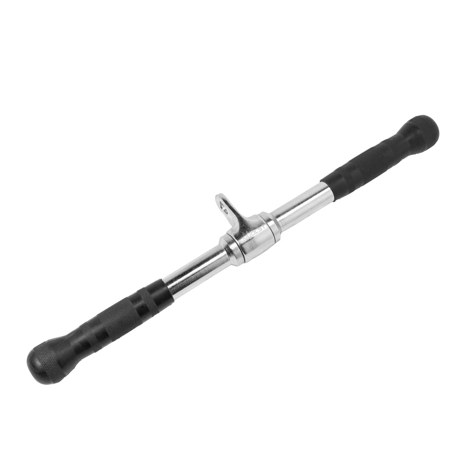 Puxador Barra Reta 50cm Pulley Cromado Maciço com Giro Envolst