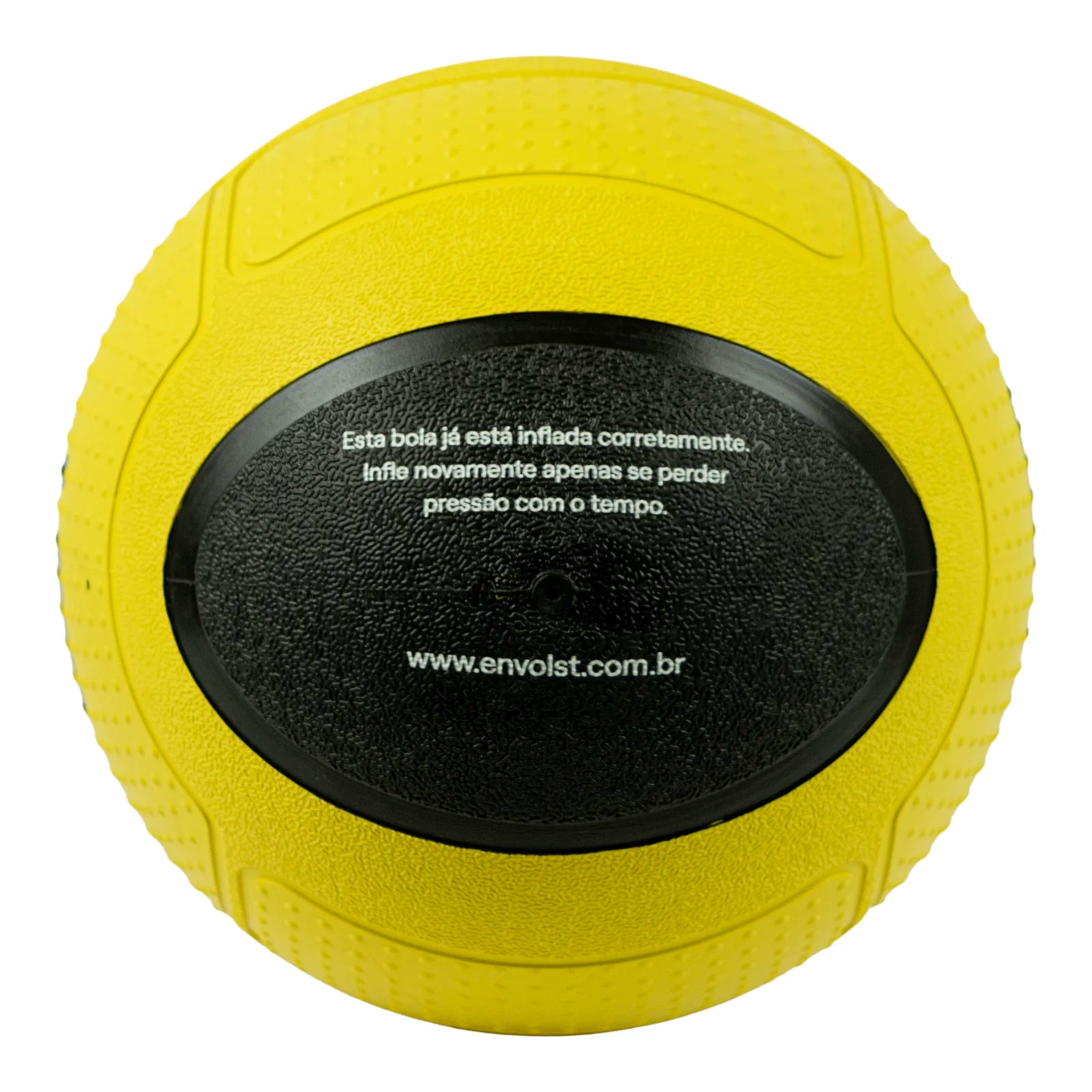Medicine Ball 1Kg em Borracha com Quique Envolst