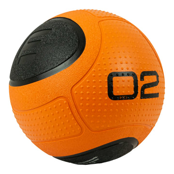 Medicine Ball 2Kg em Borracha com Quique Envolst