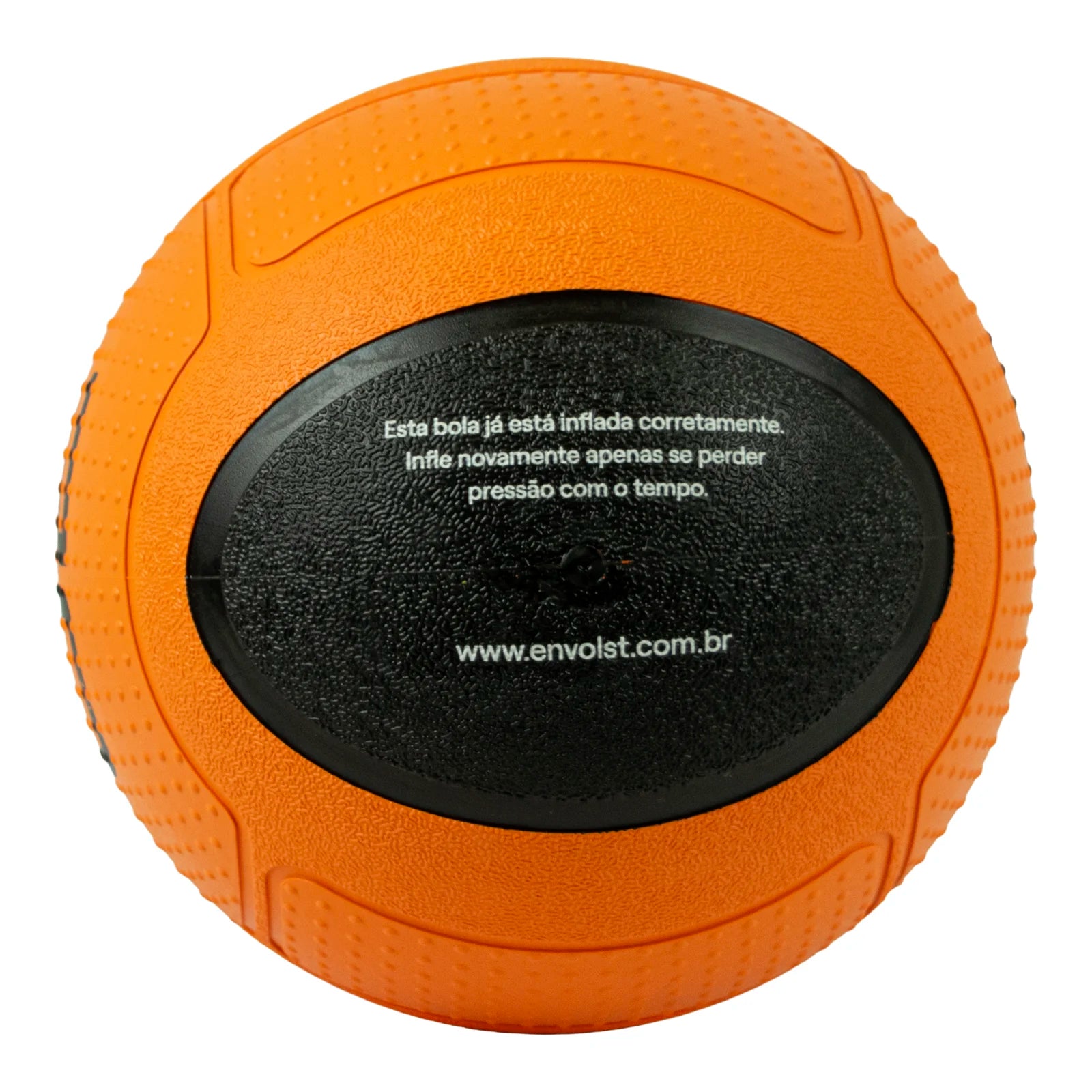 Medicine Ball 2Kg em Borracha com Quique Envolst