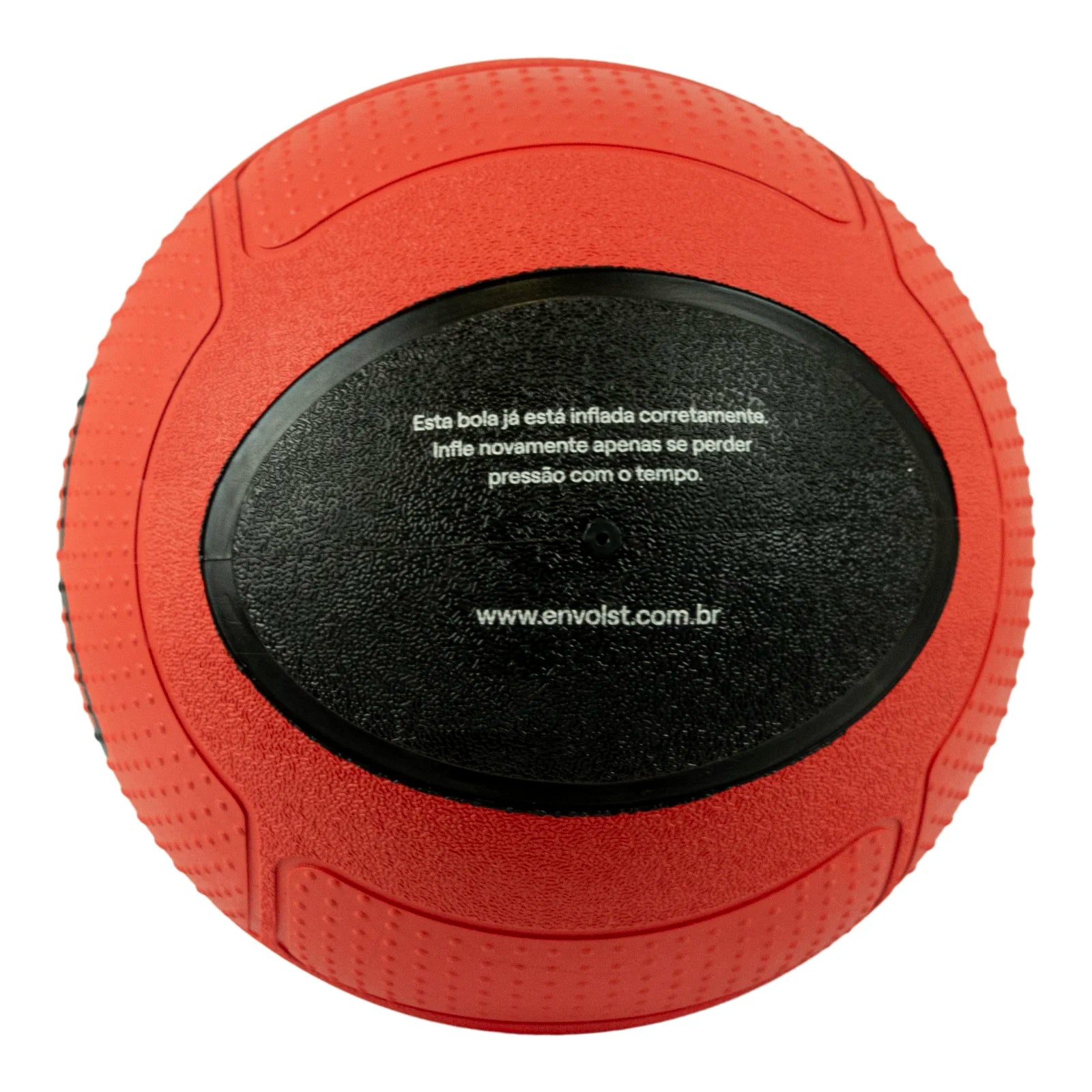 Medicine Ball 3Kg em Borracha com Quique Envolst