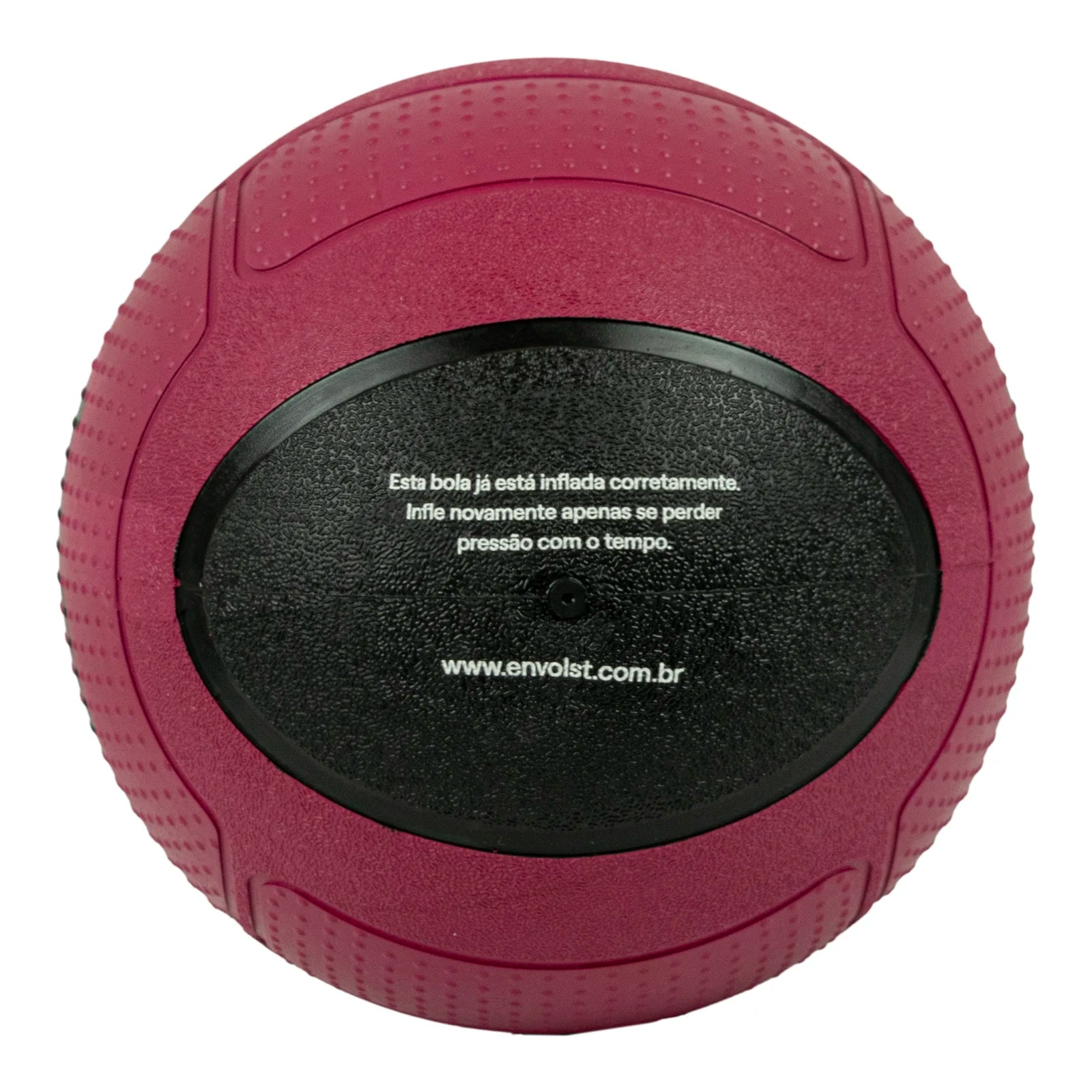 Medicine Ball 4Kg em Borracha com Quique Envolst