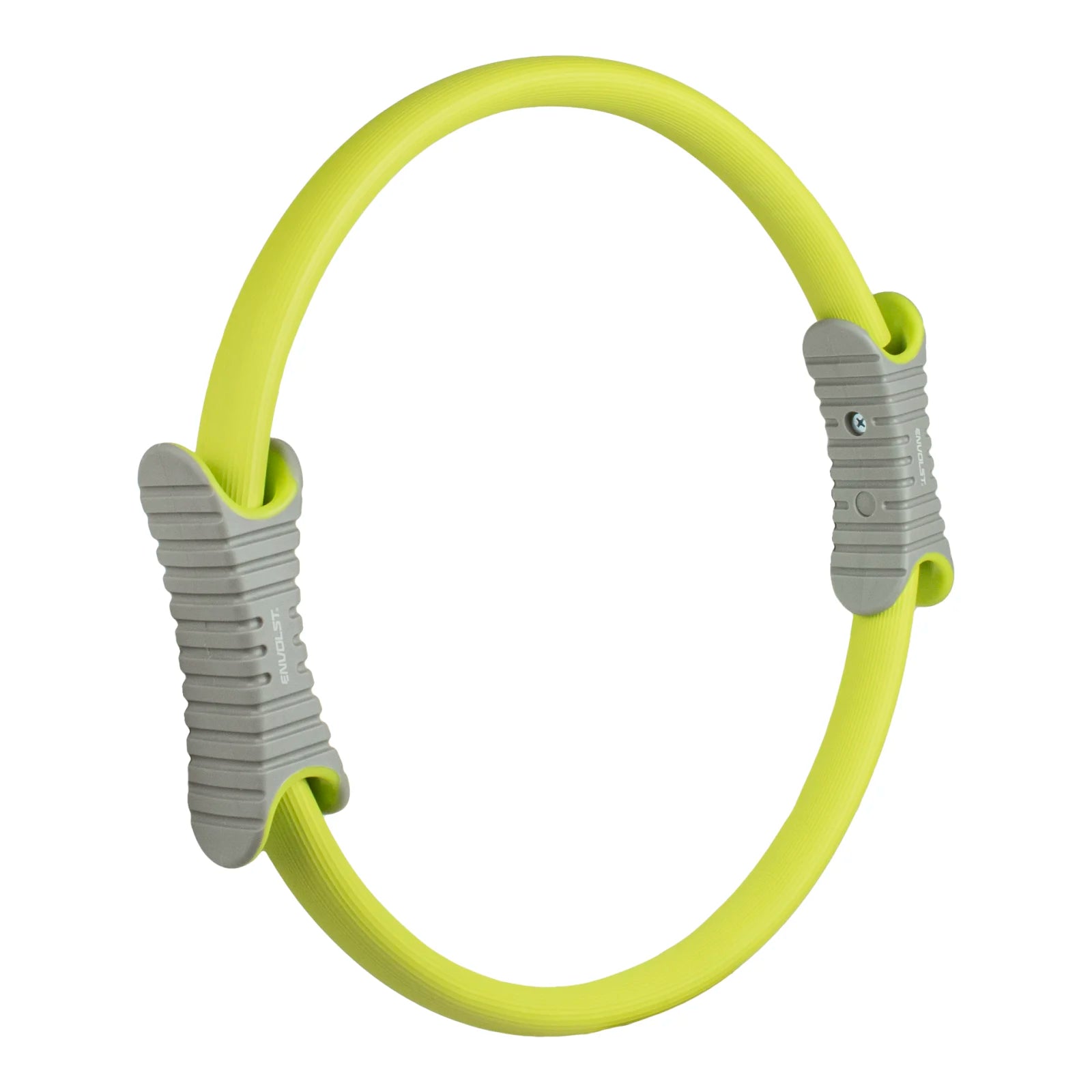 Anel de Pilates Tonificador Flexível Envolst - Verde e Cinza