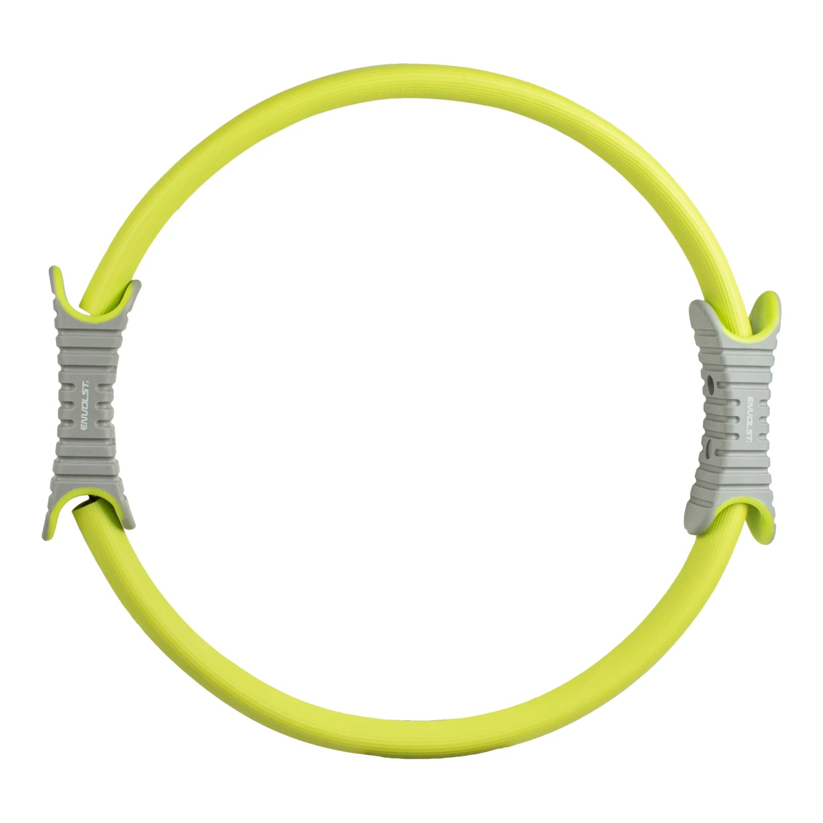 Anel de Pilates Tonificador Flexível Envolst - Verde e Cinza