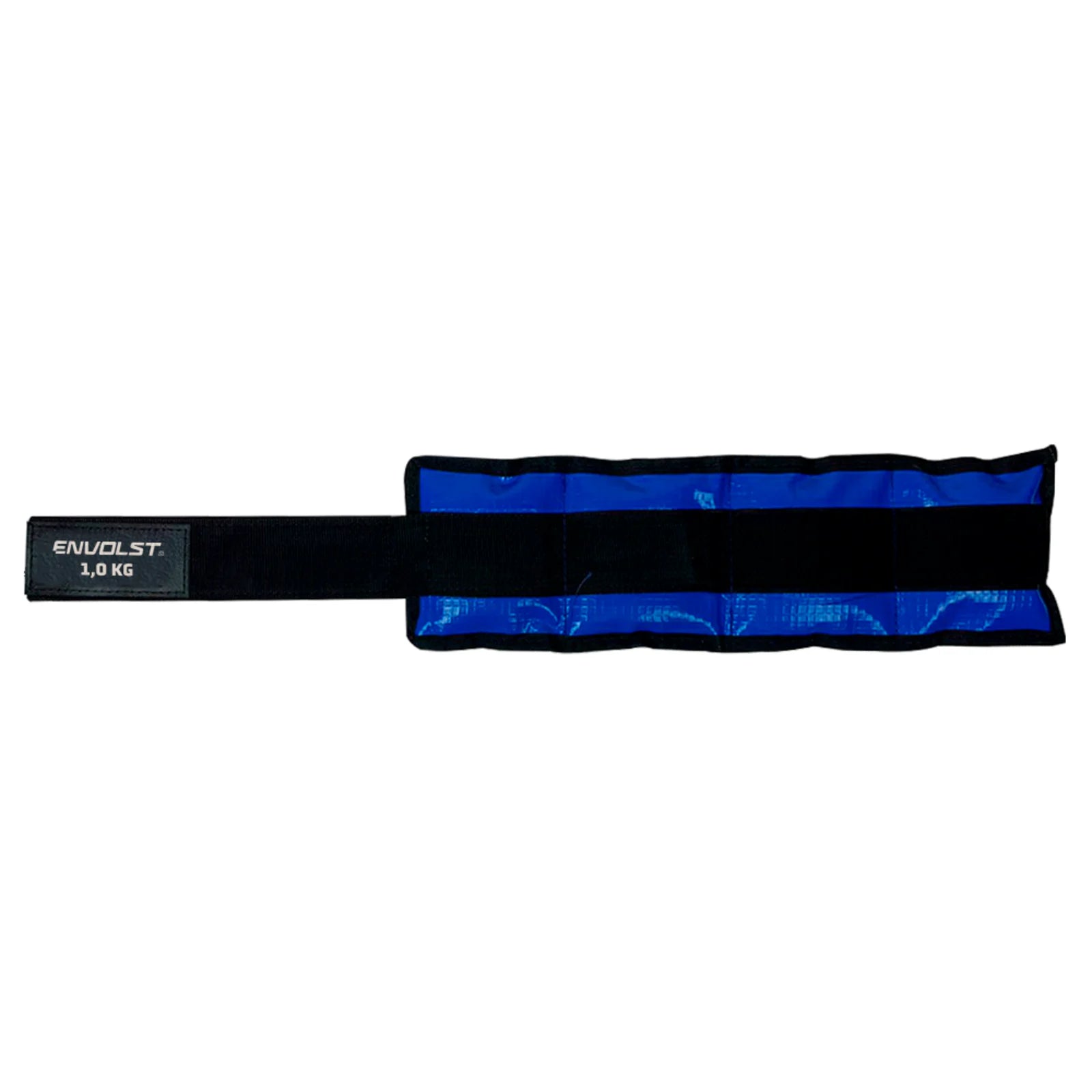 Tornozeleira caneleira em vinilona azul profissional 1kg Envolst - par