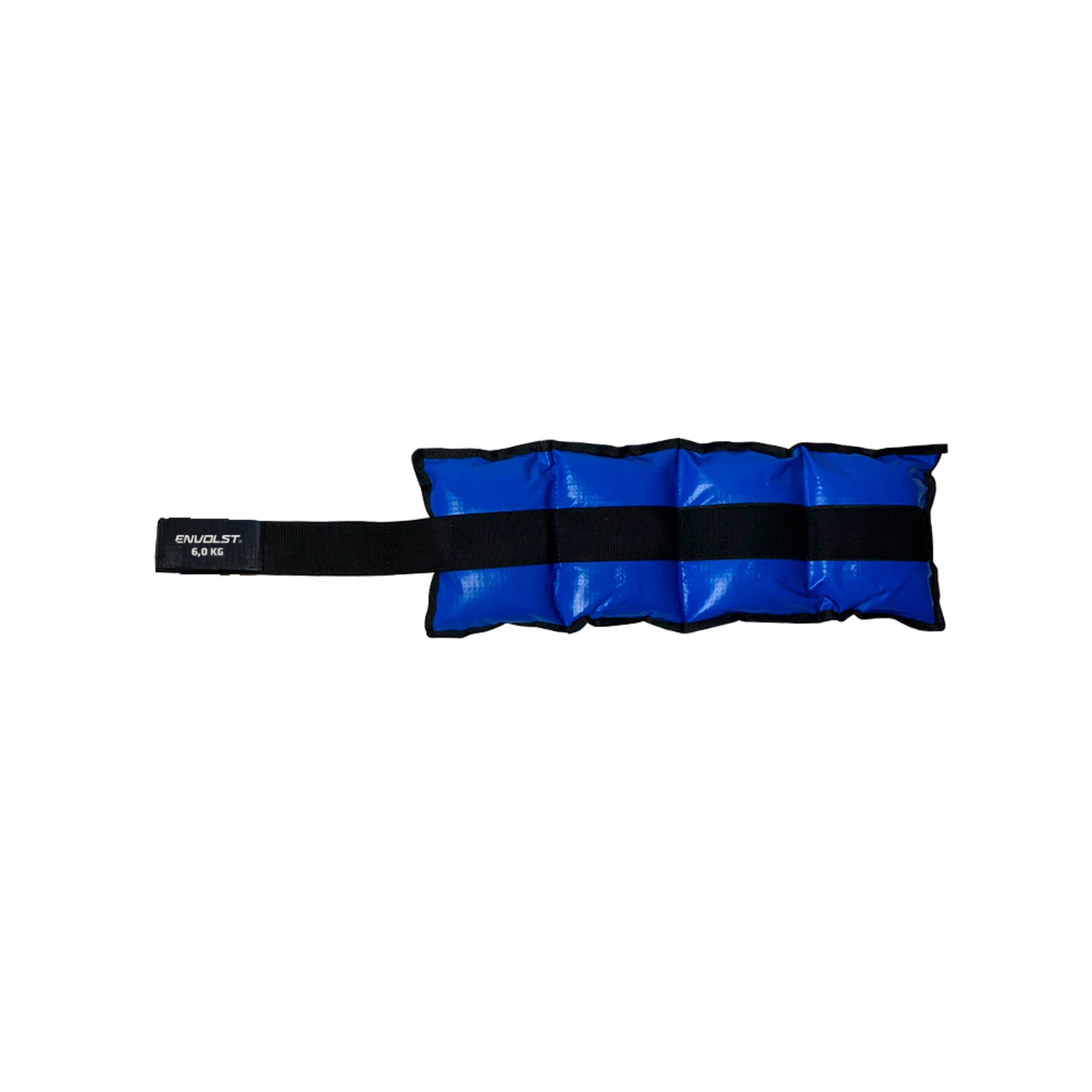 Tornozeleira caneleira em vinilona azul profissional 6kg Envolst - par
