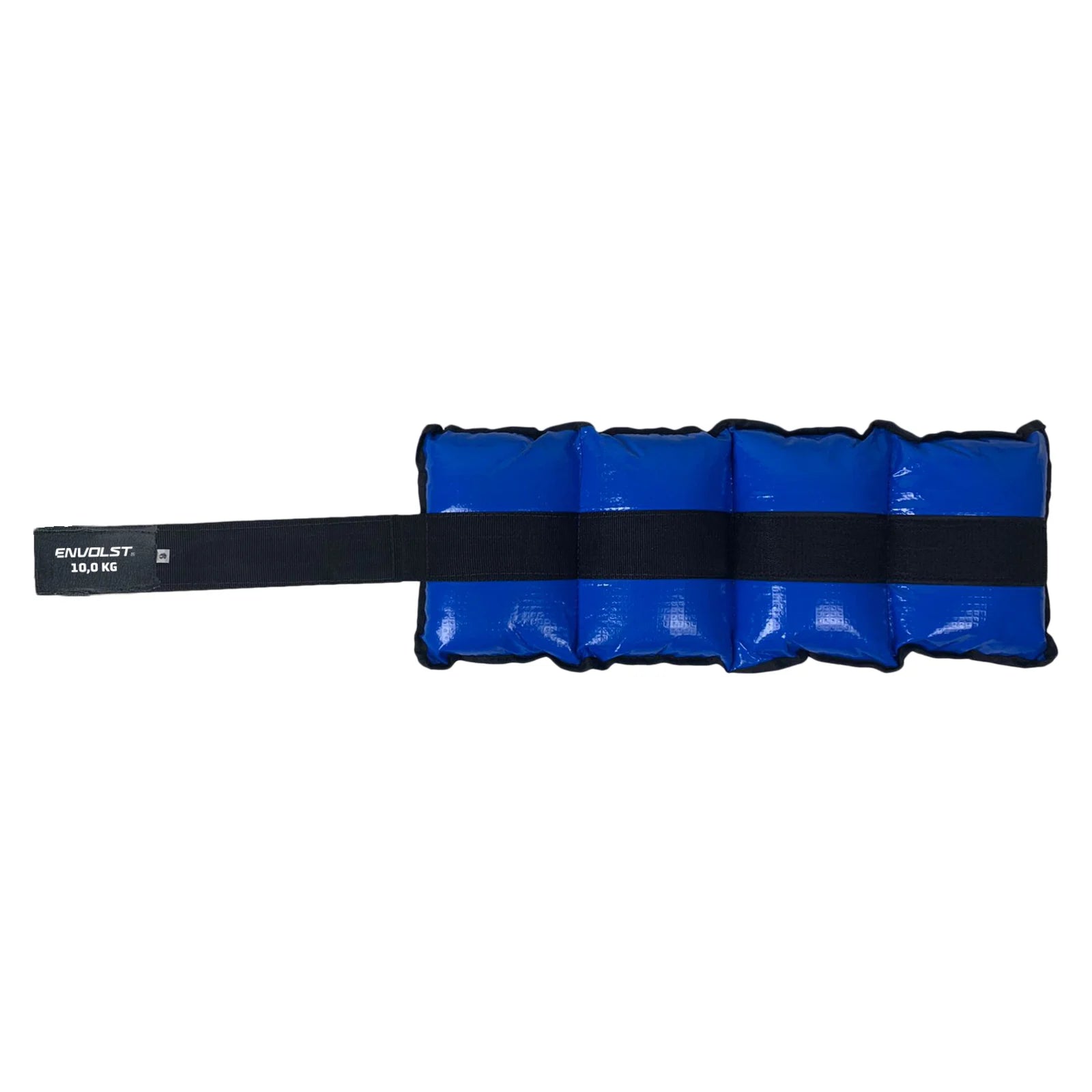 Tornozeleira caneleira em vinilona azul profissional 10kg Envolst - par
