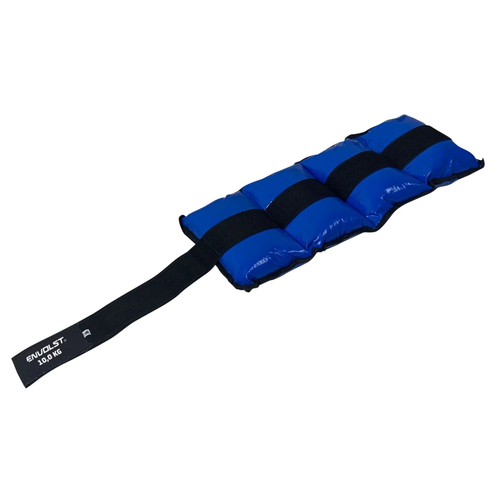 Tornozeleira caneleira em vinilona azul profissional 10kg Envolst - par